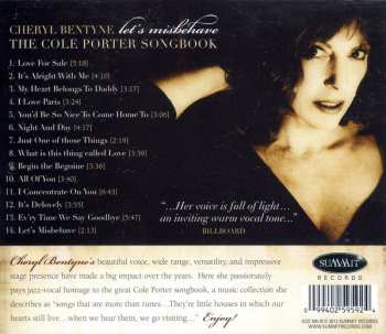 CD Cheryl Bentyne: Let´s Misbehave - The Cole Porter Songbook 260331
