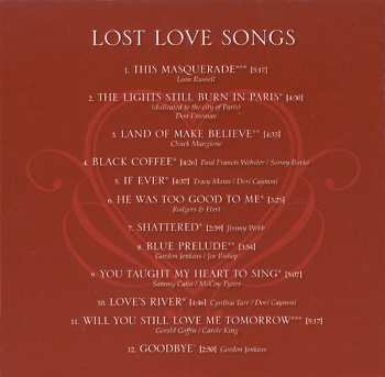 CD Cheryl Bentyne: Lost Love Songs 272765