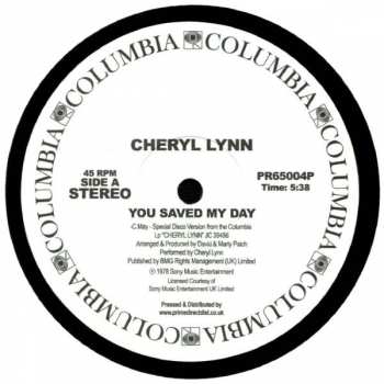 LP Cheryl Lynn: You Saved My Day 351058