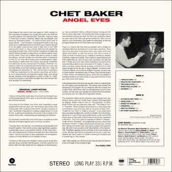 LP Chet Baker: Angel Eyes LTD