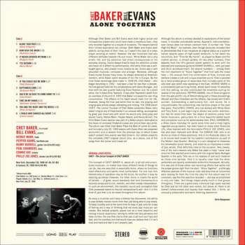 LP Chet Baker: Alone Together  LTD | CLR