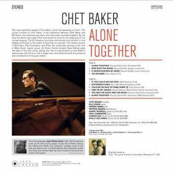 LP Chet Baker: Alone Together DLX | LTD