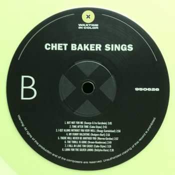 LP Chet Baker: Chet Baker Sings LTD | CLR 74384