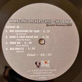 LP Chet Baker: Quintet Sessions 1979 LTD | NUM 73901