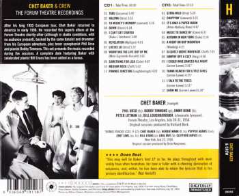 2CD Chet Baker & Crew: The Forum Theatre Recordings 280420