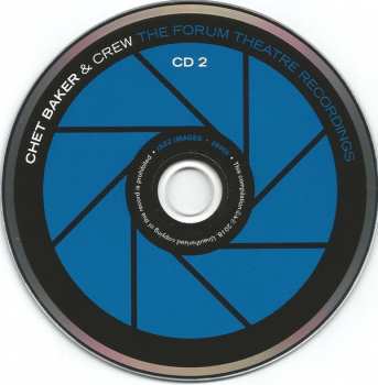2CD Chet Baker & Crew: The Forum Theatre Recordings 280420