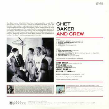 LP Chet Baker & Crew: Chet Baker & Crew LTD 61001