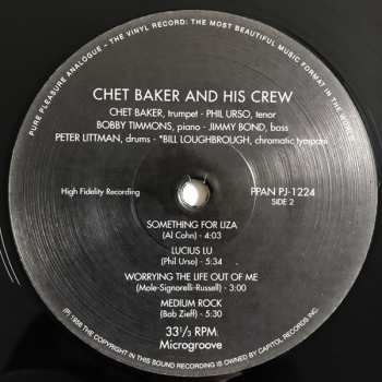 2LP Chet Baker & Crew: Chet Baker & Crew LTD