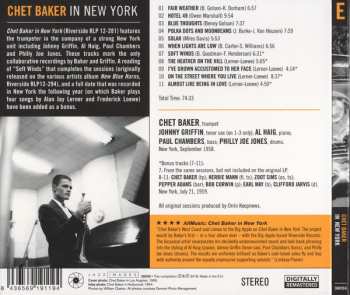 CD Chet Baker: In New York DIGI 117217