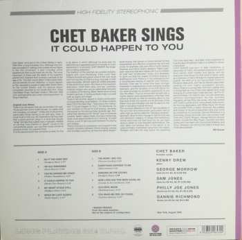 LP Chet Baker: It Could Happen To You LTD | CLR 59721