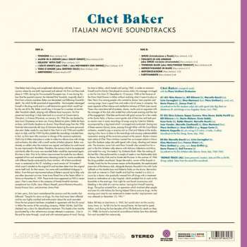 LP Chet Baker: Italian Movie Soundtracks LTD | CLR 59793