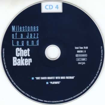10CD/Box Set Chet Baker: Milestones Of A Jazz Legend
