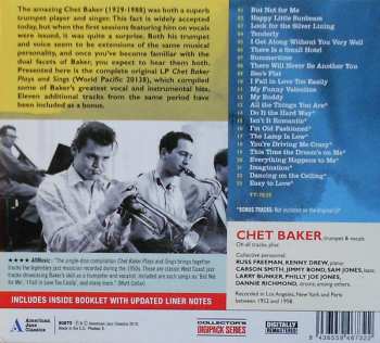 CD Chet Baker: Plays And Sings LTD | DIGI 175277