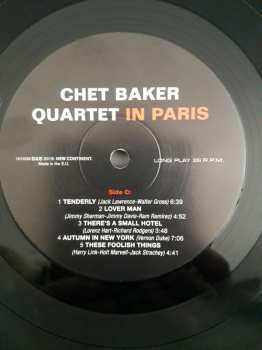 2LP Chet Baker Quartet: In Paris LTD 79568