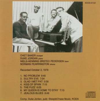 CD Chet Baker Quartet: No Problem 369584