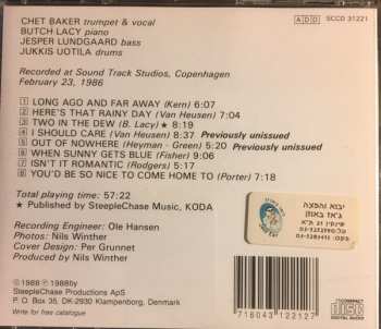 CD Chet Baker Quartet: When Sunny Gets Blue 331364