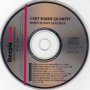 CD Chet Baker Quartet: When Sunny Gets Blue 331364