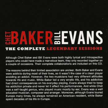 CD Chet Baker: The Complete Legendary Sessions 95521