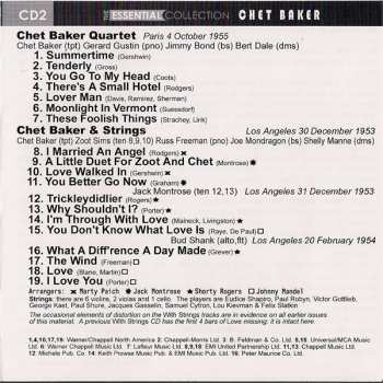 CD Chet Baker: The Essential Collection - Small Groups & With Strings 1953-55 244685