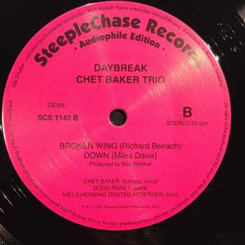LP Chet Baker Trio: Daybreak CLR 65648