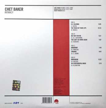 2LP Chet Baker Trio: Intimacy 257504