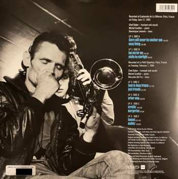 3LP Chet Baker Trio: Live In Paris: The Radio France Recordings 1983-1984 DLX | LTD | NUM 328174