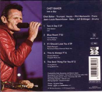 CD Chet Baker: Two A Day DIGI 420660