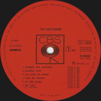 LP Chi Coltrane: Chi Coltrane