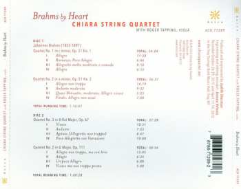 2CD Chiara String Quartet: Brahms By Heart 270750