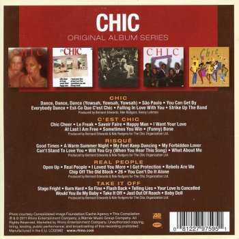5CD/Box Set Chic: Original Album Series 46979
