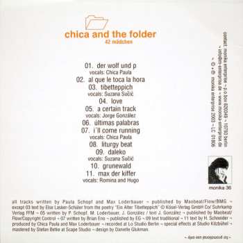 CD Chica And The Folder: 42 Mädchen