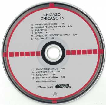 CD Chicago: Chicago 16 92360