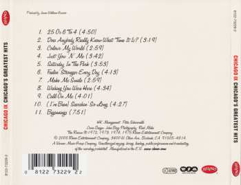 CD Chicago: Chicago IX Greatest Hits Vol 1