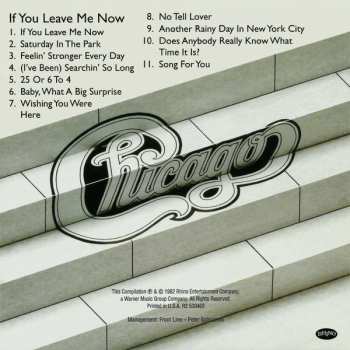 CD Chicago: If You Leave Me Now (And Other Hits) 536927