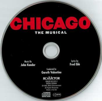 CD Various: Chicago The Musical (The London Cast Recording) 6903