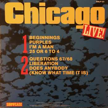 LP Chicago: Chicago Live! 430905