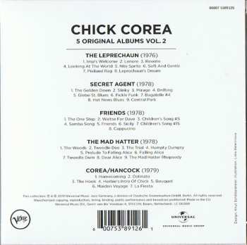 5CD Chick Corea: 5 Original Albums Vol. 2 593