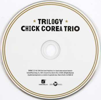 3CD Chick Corea Trio: Trilogy 468546