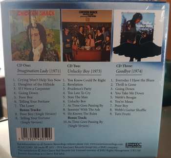 3CD Chicken Shack: Crying Won't Help You Now The Deram Years 1971-1974 499852