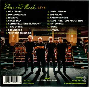 CD Chilliwack: There and Back (Live) 464216