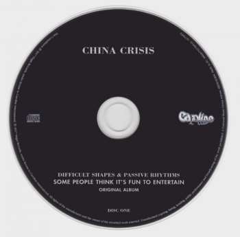 2CD China Crisis: Difficult Shapes & Passive Rhythms, Some People Think It's Fun To Entertain 424359