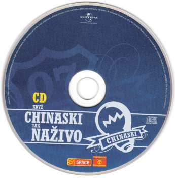 CD/DVD Chinaski: Když Chinaski Tak Naživo 44299