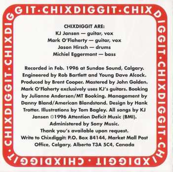 CD Chixdiggit: Chixdiggit! 332307