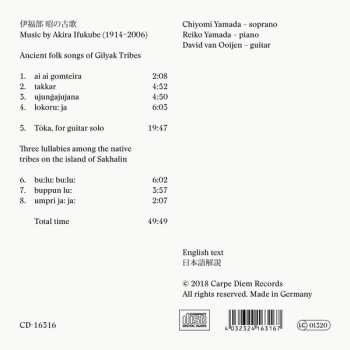 CD Chiyomi Yamada: Gilyak Songs 328977