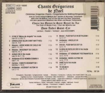 CD Choeur des Moines de l'Abbaye Saint-Benoît-du-Lac: Chants Grégoriens De Noël 267774