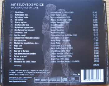 CD Choir Of Jesus College Cambridge: My Beloved's Voice (Sacred Songs Of Love) 349615