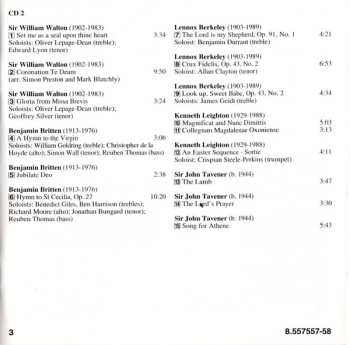 2CD St. John's College Choir: English Choral Music 451169