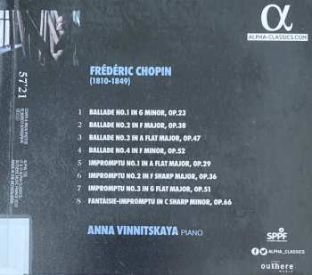 CD Frédéric Chopin: 4 Ballades 4 Impromptus 447007