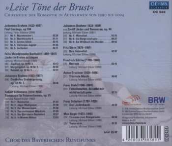 CD Chor Des Bayerischen Rundfunks: »Leise Töne Der Brust« 432069