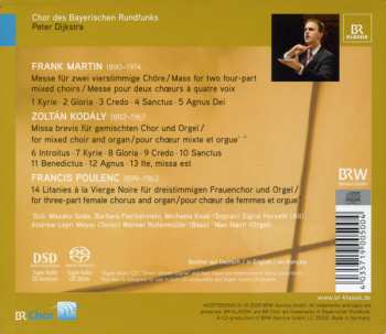 SACD Chor Des Bayerischen Rundfunks: Martin: Messe für Doppelchor 344679